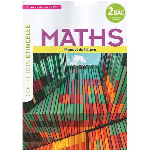Etincelle maths 2 bac eco