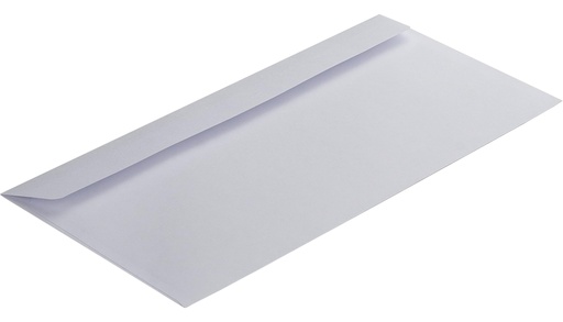 enveloppe blanc 22x11 80g Claire fontaine