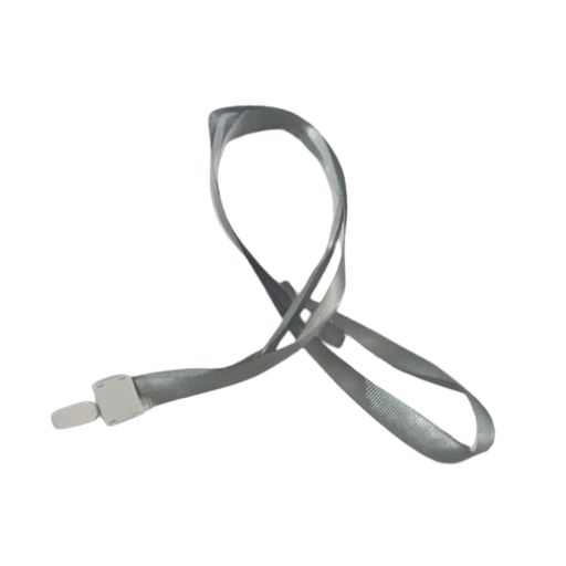 Ruban badge gris