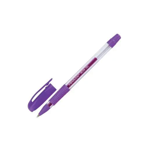 Stylo Gel neon violet 1.0 mm Pensan 