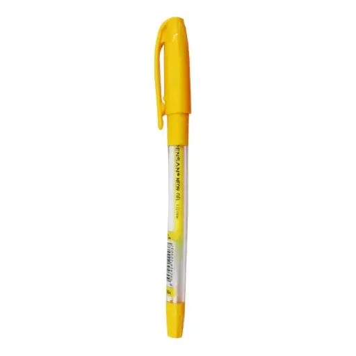 Stylo Gel Neon jaune 1.0 - Pensan