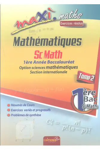 Maxi Maths 1Bac SM T2