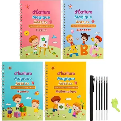 Magic Book Alphabet / Mathématique / Numéro / Dessin