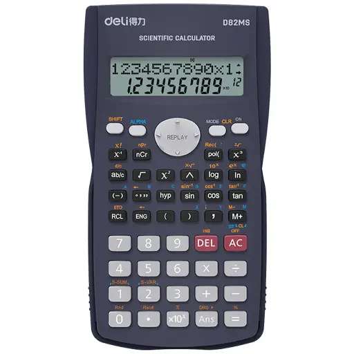 Calculatrice Scientifique Deli D82MS
