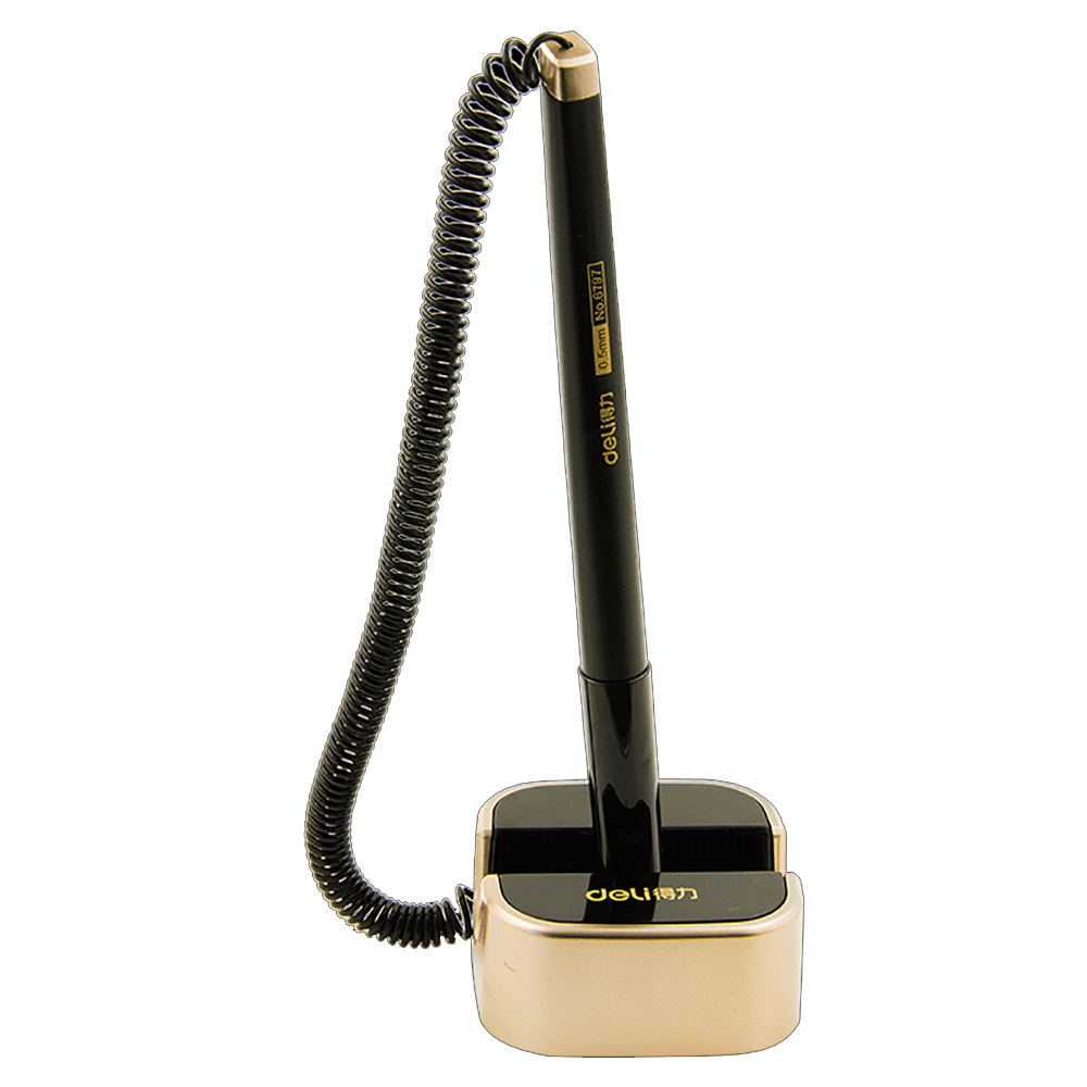 Stylo comptoir noir 0.7mm - Deli