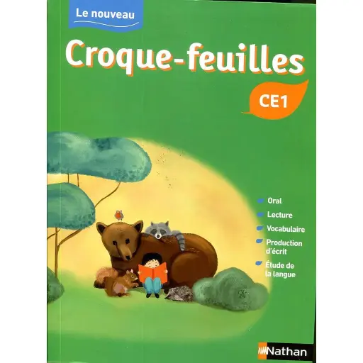 Le Nouveau Croque-Feuilles CE1 - Manuel 2019 