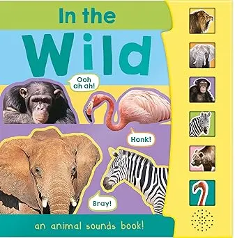 Wild Animals Hardcover - Sound Book