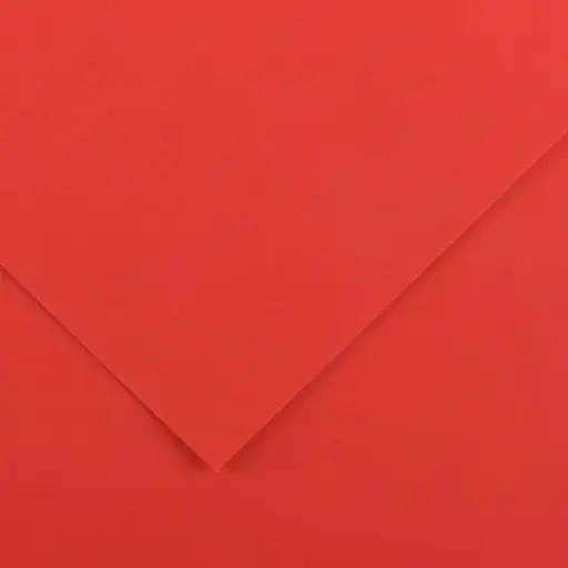 Feuilles dessins 50*65 150g rouge Canson