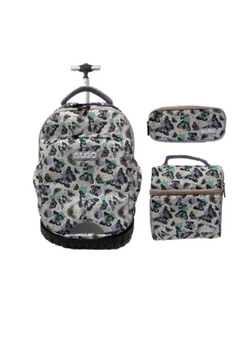 Cartable trolley 3 pièces 17" Mariposa algo
