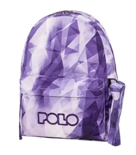 Sac a dos POLO + Scarf shapes violet