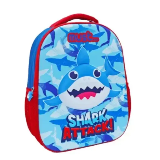 Cartable pour maternelle "Shark attack"