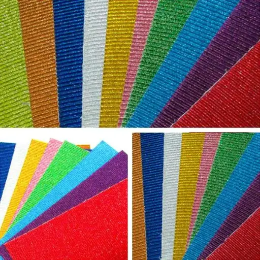 Papier ondulé Couleurs Ecolo - Brillant
