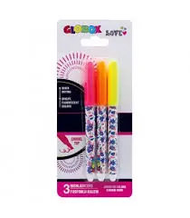 Surligneur stylo paquet de 3 Globox