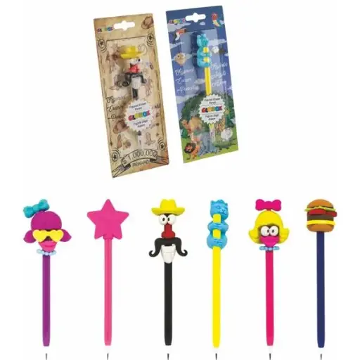 Crayon + gomme 3D Globox 