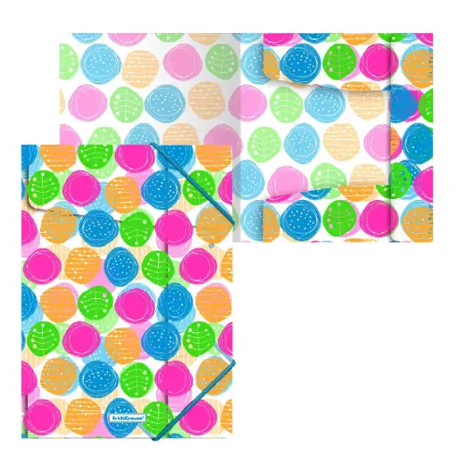 Chemise à rabat A4 polypro à Motif - ERICHKRAUSE