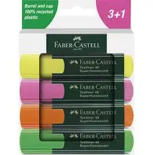 Set 4 Textliner 48 - Faber castell