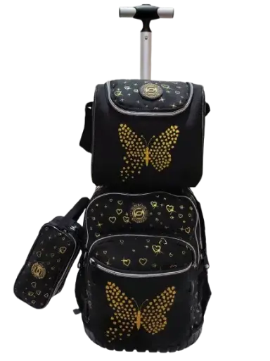 TROLLEY BAG SUERPACK PAPILLON FILLE