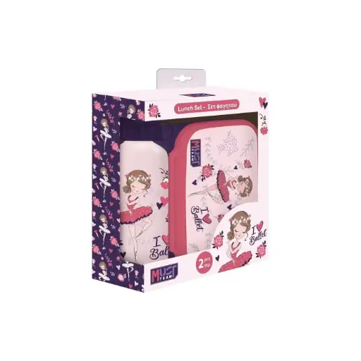 Lunch box & gourde aluminium Ballet