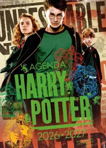 Agenda Scolaire officiel Harry Potter (édition 2026/2027)
