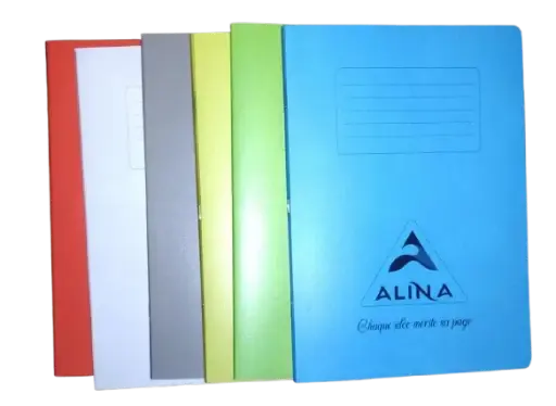 Cahier pique 96P 24x32 Séyès Polypro - Alina
