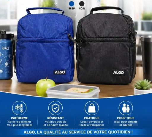 Sac de gouter Algo - Bleu