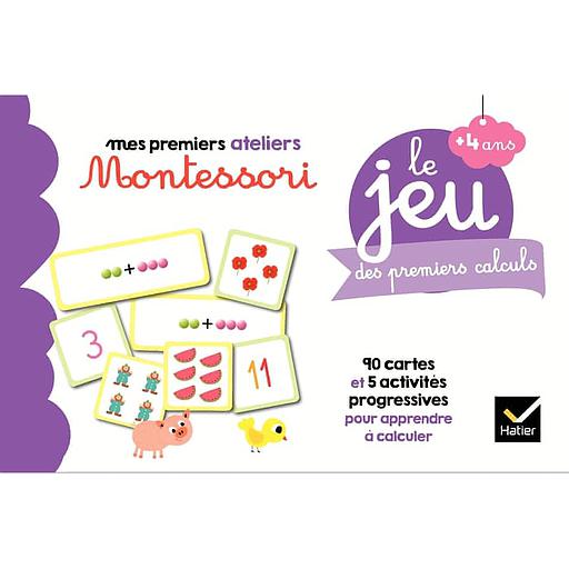 Le jeu Montessori des premiers calculs