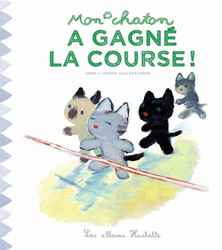 mon chaton a gagné la course