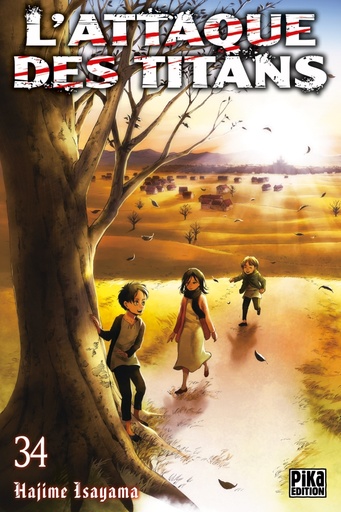 L'Attaque des Titans tome 34 - Pika Seinen