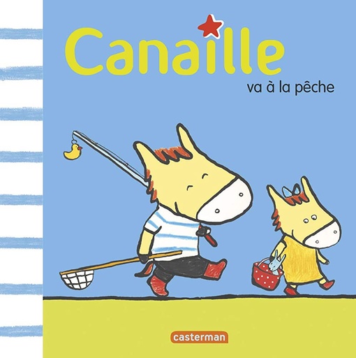 Canaille va à la pêche.
