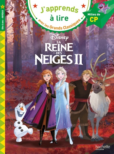 J'apprends à lire - DISNEY - LA REINE DES NEIGES 2 - CP NIVEAU 2