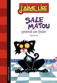 J'Aime Lire Sale Matou Prend Un Bain