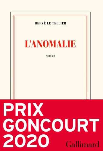 L'anomalie - Hervé Le Tellier