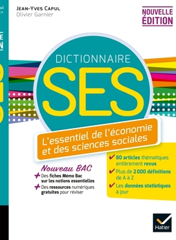 Dico SES - Dictionnaire d'économie et de sciences sociales - Ed. 2020