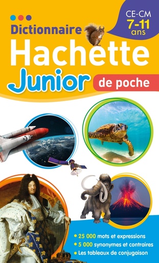 Dictionnaire HACHETTE JUNIOR DE POCHE