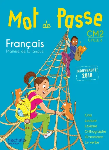 Mot De Passe Français Cahier D'Activités Cm2