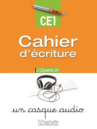 Coquelicot Cahier D'Écriture Ce1