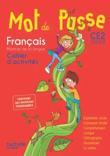 Mot De Passe Français Cahier D'Activités Ce2