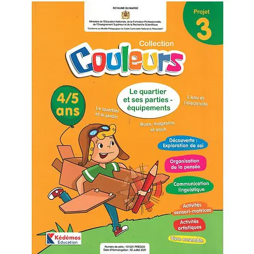 Collection Couleurs 4/5 Projet 3