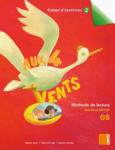 Aux 4 Vents Cahier D'Écriture Gs