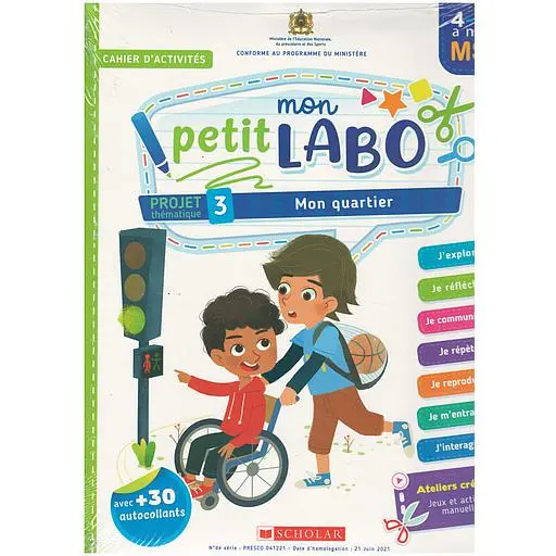 Mon Petit Labo 4/5 Projet 3