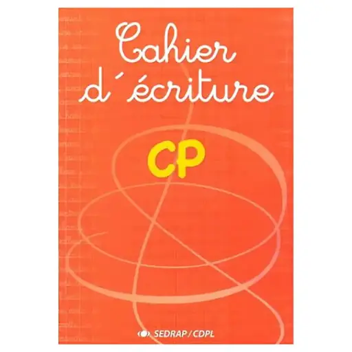 Cahier D'Ecriture Cp Sedrap