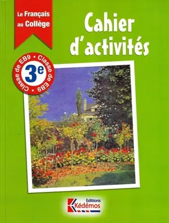 Le Francais Au College 3Eme Activites