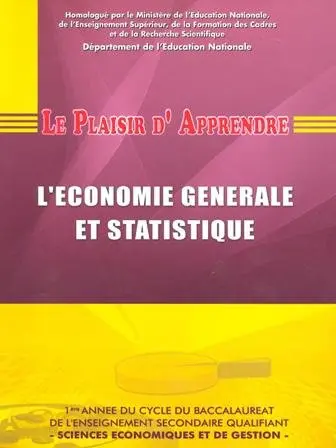 Le Plaisir D'Apprendre L'Économie Générale Et Statistique 1Bac