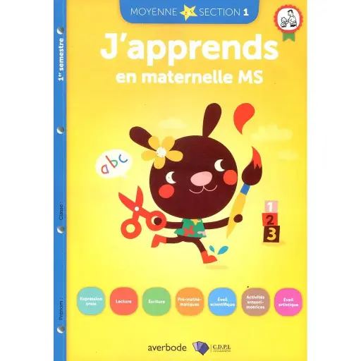 J'Apprends En Maternelle Ms N°1