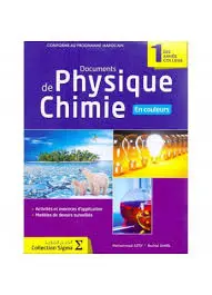 Sigma Physique-Chimie 1 Ac Cahier Documents