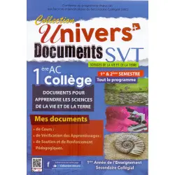 Univers Svt Doc 1Ac