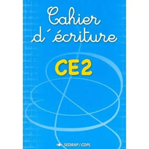Cahier D'Ecriture Sedrap Ce2