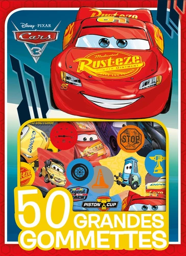 50 Grandes Gommettes Cars