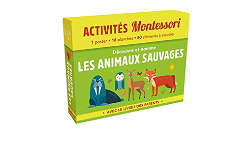 Découvre Et Nomme Les Animaux Sauvages - Avec Le Livret Des Parents