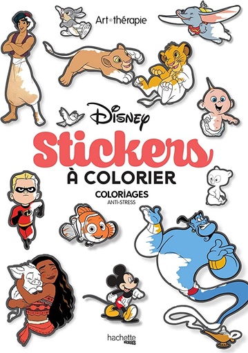 Disney Stickers À Colorier